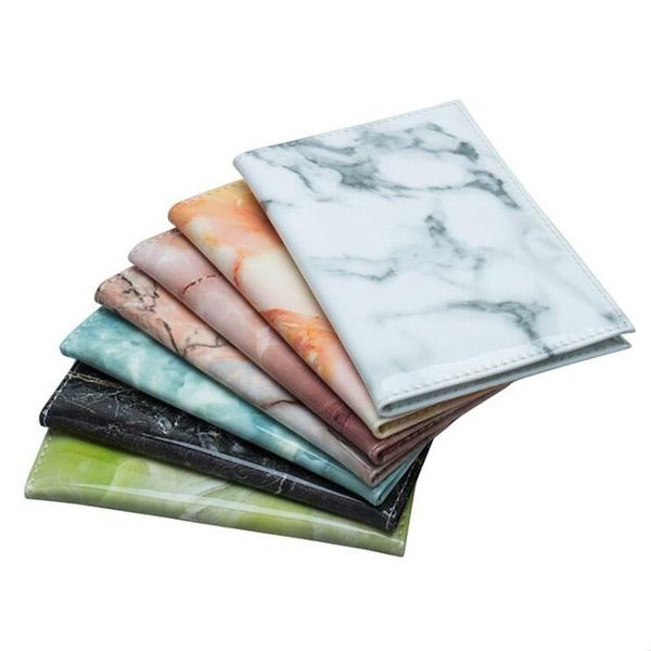 card holders colorful marble style passport cover waterproof holder travel case paspoort pakket, Brown;gray
card holders colorful marble style passport cover waterproof holder travel case paspoort pakket, Brown;gray