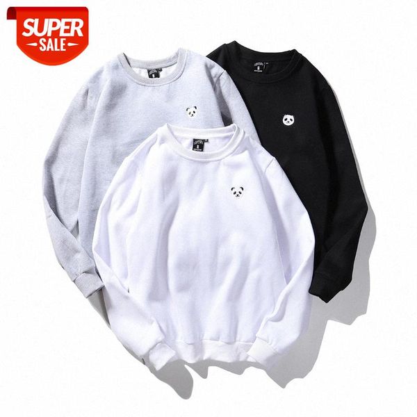 hong kong fashion brand sweatshirt male panda embroidered plus velvet round neck pullover simple youth loose sweater trend #mb6d, Black
hong kong fashion brand sweatshirt male panda embroidered plus velvet round neck pullover simple youth loose sweater trend #mb6d, Black