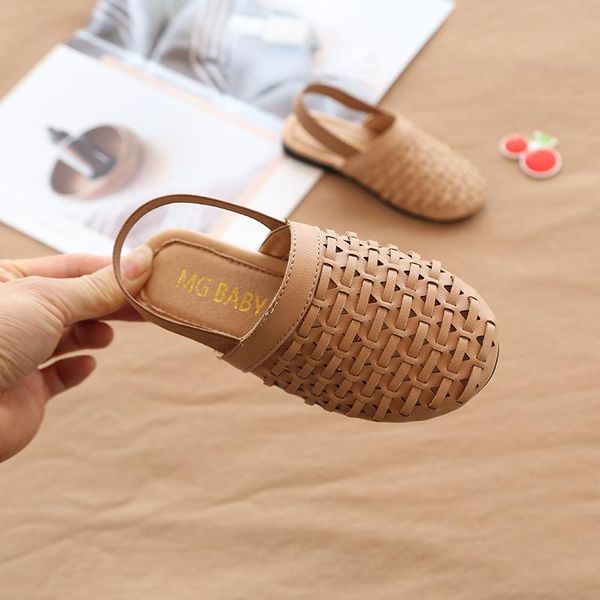 children's knitted sandals slip-on casual shoes baotou kids and slippers girls soft bottom wild baby beach shoesb904, Black;red
children's knitted sandals slip-on casual shoes baotou kids and slippers girls soft bottom wild baby beach shoesb904, Black;red
