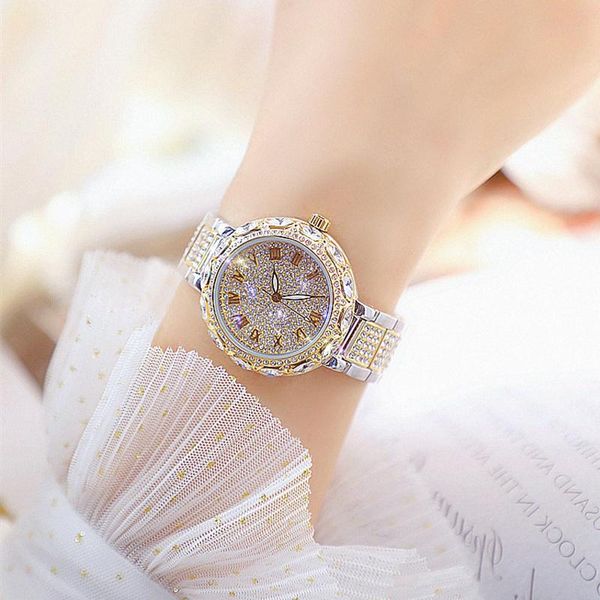 wristwatches bs brand women quartz watch fashion luxury ladies diamond dress 2021 gold wristwatch bracelet female clock montre femme, Slivery;brown
wristwatches bs brand women quartz watch fashion luxury ladies diamond dress 2021 gold wristwatch bracelet female clock montre femme, Slivery;brown