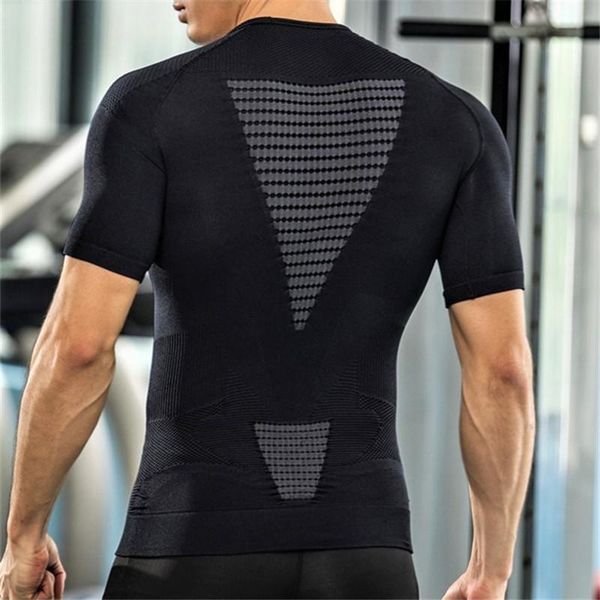 men's body shapers shaper men slimming t shirt black white green breathable shapewear waist trainer abdomen tummy trimmer fitness, Black;brown
men's body shapers shaper men slimming t shirt black white green breathable shapewear waist trainer abdomen tummy trimmer fitness, Black;brown