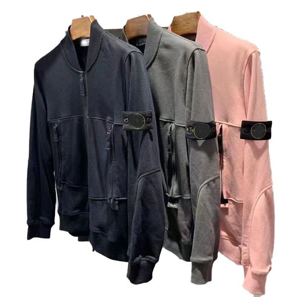 spring and autumn new designer stone jacket fashion brand island double zipper bag hoodie men's and women's coat, Black;brown
spring and autumn new designer stone jacket fashion brand island double zipper bag hoodie men's and women's coat, Black;brown