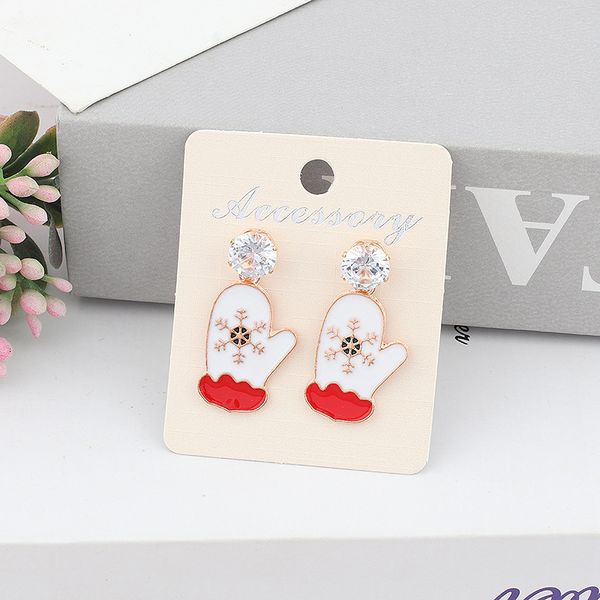 new christmas earrings zircon christmas earrings diamond set snowflake gloves christmas gift earringsdio chan contact, Silver
new christmas earrings zircon christmas earrings diamond set snowflake gloves christmas gift earringsdio chan contact, Silver
