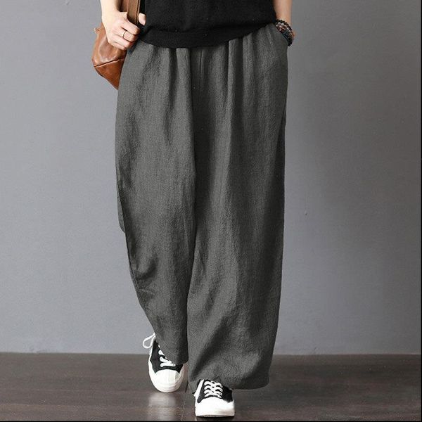 loose womens capris pants plus size 5xl cotton linen women spring high waist wide leg casual summer trousers streetwear, Black;white
loose womens capris pants plus size 5xl cotton linen women spring high waist wide leg casual summer trousers streetwear, Black;white