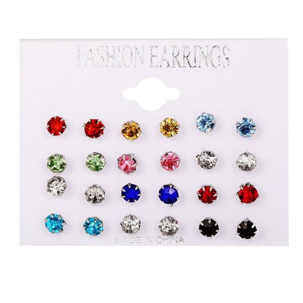 hoop & huggie 6/12/30 pairs classic fashion color stud for women crystal zircon studs earring mens jewelry earings earrings, Golden;silver
hoop & huggie 6/12/30 pairs classic fashion color stud for women crystal zircon studs earring mens jewelry earings earrings, Golden;silver