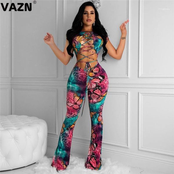 women's jumpsuits & rompers vazn fashion 2021 energetic elastic skinny butterfly sleeveless beach style v-neck womens jumpsuit sexy, Black;white
women's jumpsuits & rompers vazn fashion 2021 energetic elastic skinny butterfly sleeveless beach style v-neck womens jumpsuit sexy, Black;white