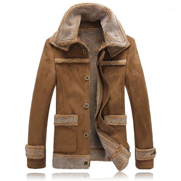 man fur one faux suede jacket coat lamb collar jk1162 big yards men's jackets, Black;brown
man fur one faux suede jacket coat lamb collar jk1162 big yards men's jackets, Black;brown