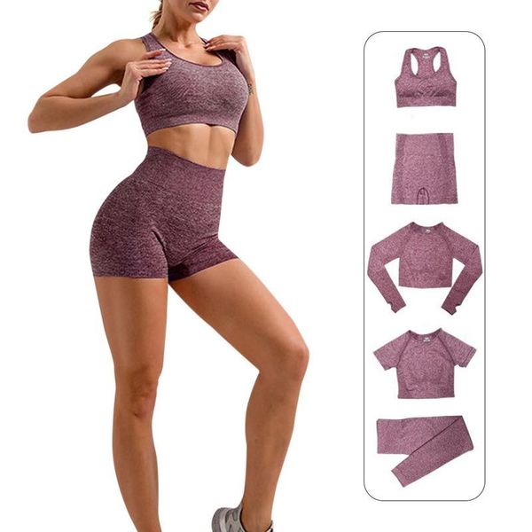 yoga outfit sfit seamless women set workout sportswear gym clothing fitness long sleeve crop high waist leggings sports suits
yoga outfit sfit seamless women set workout sportswear gym clothing fitness long sleeve crop high waist leggings sports suits