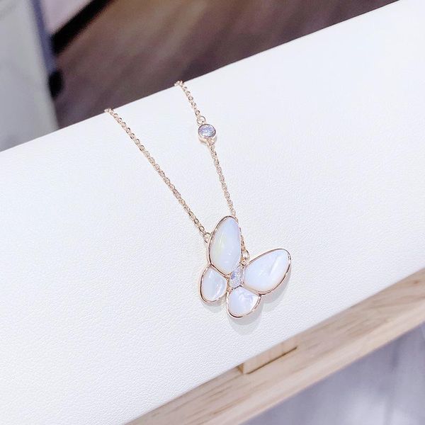 pendant necklaces fashion white fritillary butterfly clavicle short chain jewelry gift elegant simple ladies necklace, Silver
pendant necklaces fashion white fritillary butterfly clavicle short chain jewelry gift elegant simple ladies necklace, Silver