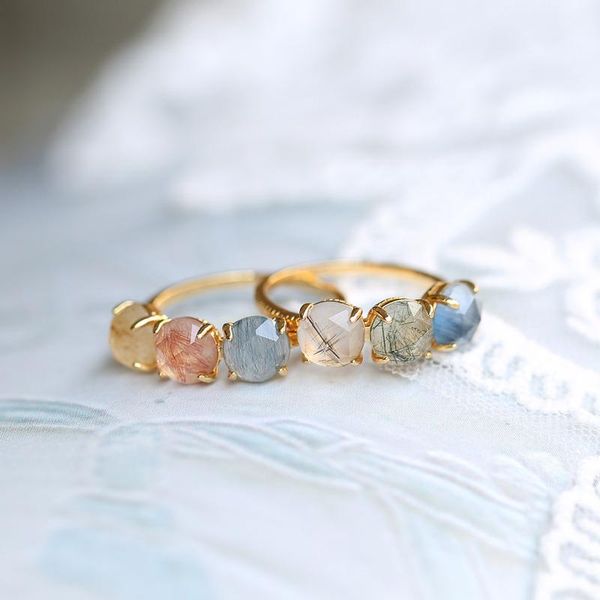 classic luxury limited product natural crystal 925 silver ring simple and fresh candy color cluster rings, Golden;silver
classic luxury limited product natural crystal 925 silver ring simple and fresh candy color cluster rings, Golden;silver