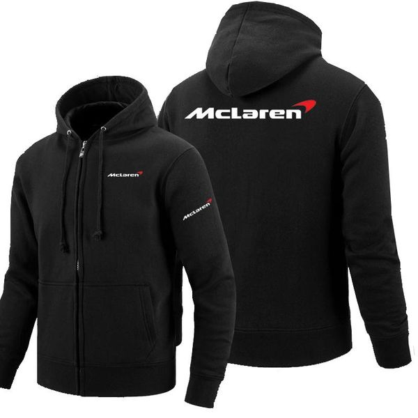 men's hoodies & sweatshirts 2021 fashion zipper for mclaren logo printed hoodie fleece long sleeve man's jacket sweatshirt, Black 
men's hoodies & sweatshirts 2021 fashion zipper for mclaren logo printed hoodie fleece long sleeve man's jacket sweatshirt, Black