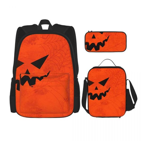 backpack 3 pcs laughing ghost face unique prints knapsack for teenagers girls boys travel bagpack children school bags
backpack 3 pcs laughing ghost face unique prints knapsack for teenagers girls boys travel bagpack children school bags