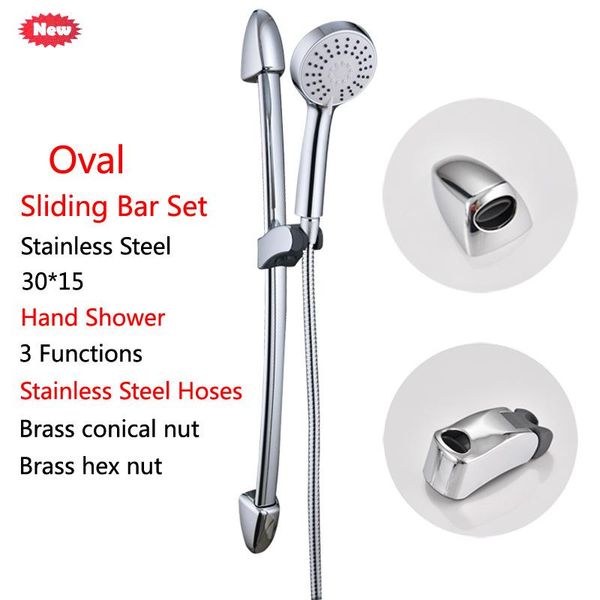 3pcs/1set shower head water saving high pressure stainless steel bathroom hand set sets
3pcs/1set shower head water saving high pressure stainless steel bathroom hand set sets