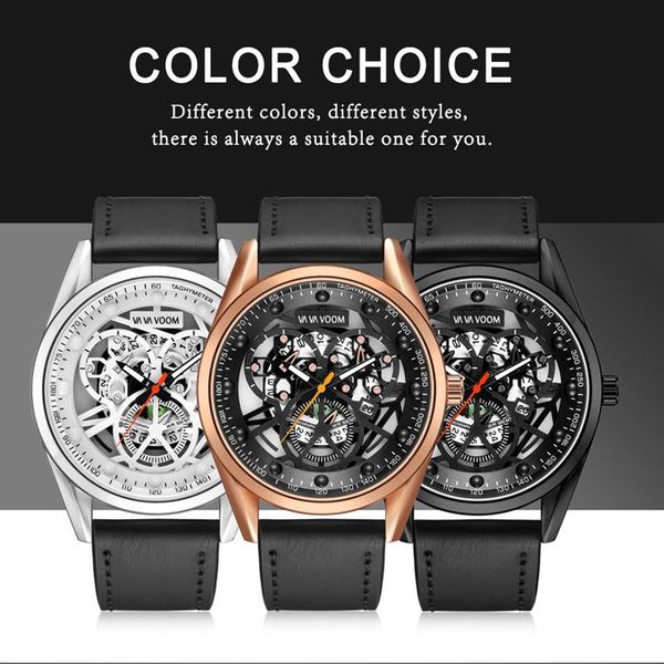 wristwatches men's waterproof fashion outdoor sports casual watch hollow calendar personality student belt men, Slivery;brown
wristwatches men's waterproof fashion outdoor sports casual watch hollow calendar personality student belt men, Slivery;brown