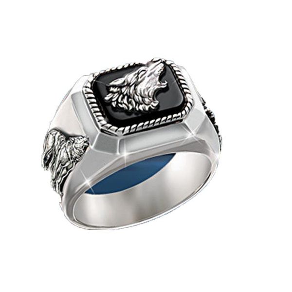 cluster rings zhixun silver plated black enamel wild wolf head super big band ring for mens punk party jewelry gift us size 7-14, Golden;silver
cluster rings zhixun silver plated black enamel wild wolf head super big band ring for mens punk party jewelry gift us size 7-14, Golden;silver