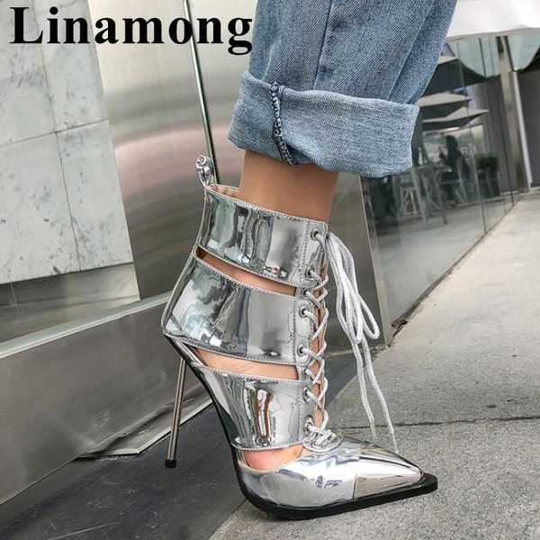 boots 2021 est fringe silver color mixed colors cross-tied thin high heel and pointed toe spring summer women, Black
boots 2021 est fringe silver color mixed colors cross-tied thin high heel and pointed toe spring summer women, Black