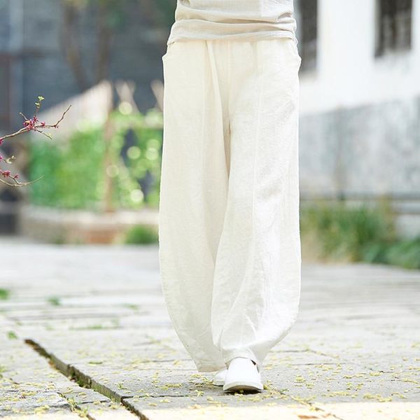 women's pants & capris 2021 summer and autumn linen bloom original design retro trousers female elastic waist loose ladies pantalon, Black;white
women's pants & capris 2021 summer and autumn linen bloom original design retro trousers female elastic waist loose ladies pantalon, Black;white