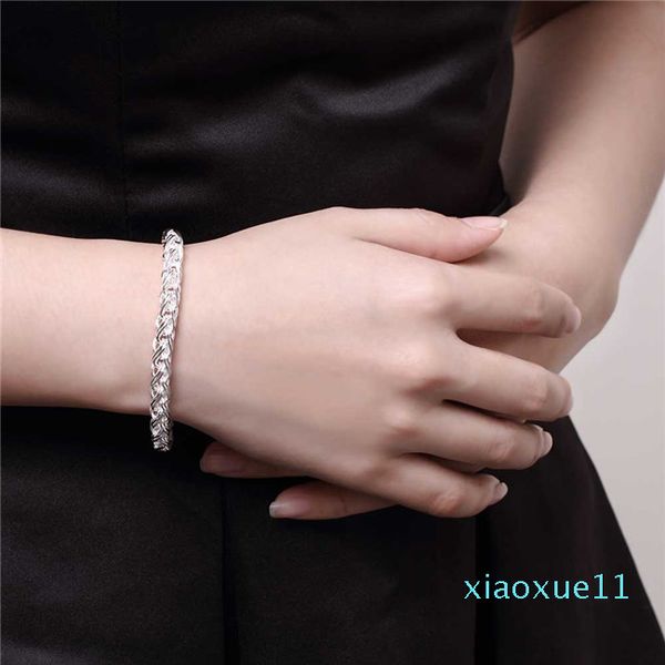 bracelet sterling silver plated bracelet ; men and women 925 silver bracelet, Golden;silver
bracelet sterling silver plated bracelet ; men and women 925 silver bracelet, Golden;silver