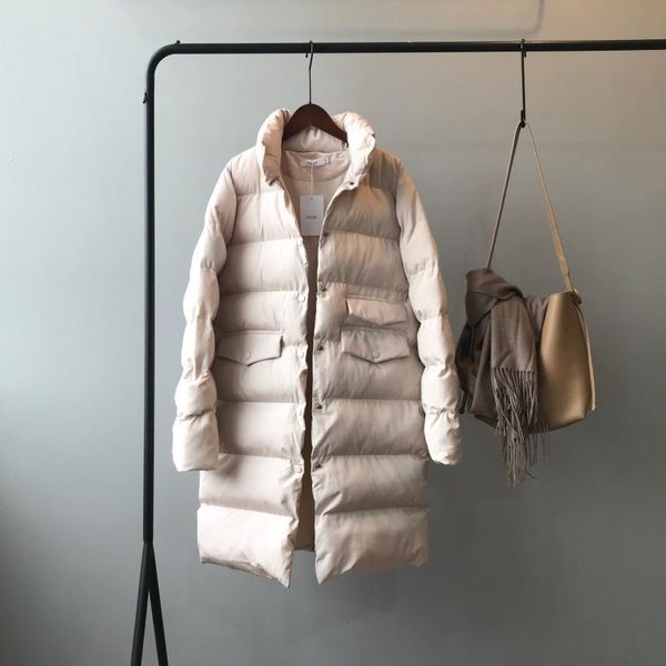 Women's Down & Parkas Thick Cotton Jacket Oversize Long Winter Sleeve Buttons Pockets Female Warm Puffer Parka 1HHK, Black
Women's Down & Parkas Thick Cotton Jacket Oversize Long Winter Sleeve Buttons Pockets Female Warm Puffer Parka 1HHK, Black