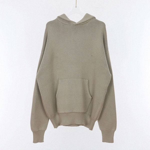 mens knit hoodie sweaters essential hoodies long fear sleeves autumn winter of designer embroidery fog letter pullover coat jumper season 7, White;black
mens knit hoodie sweaters essential hoodies long fear sleeves autumn winter of designer embroidery fog letter pullover coat jumper season 7, White;black