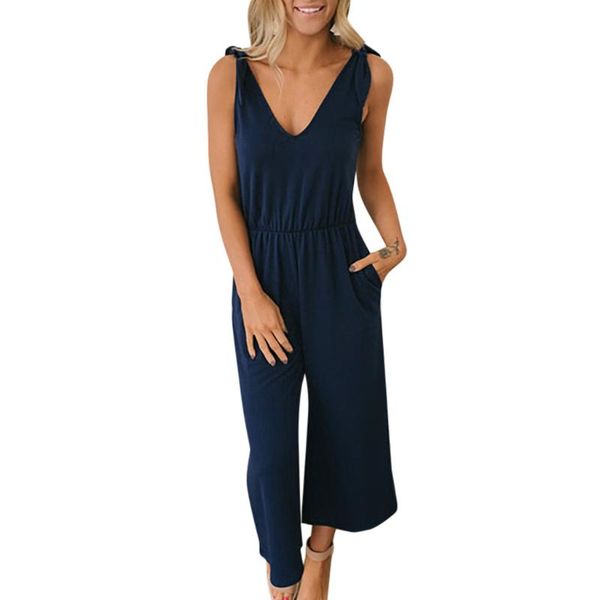 women's jumpsuits & rompers jumpsuit summer women bow lace up strappy off shoulder v neck solid long playsuit curto streetwear body muj, Black;white
women's jumpsuits & rompers jumpsuit summer women bow lace up strappy off shoulder v neck solid long playsuit curto streetwear body muj, Black;white