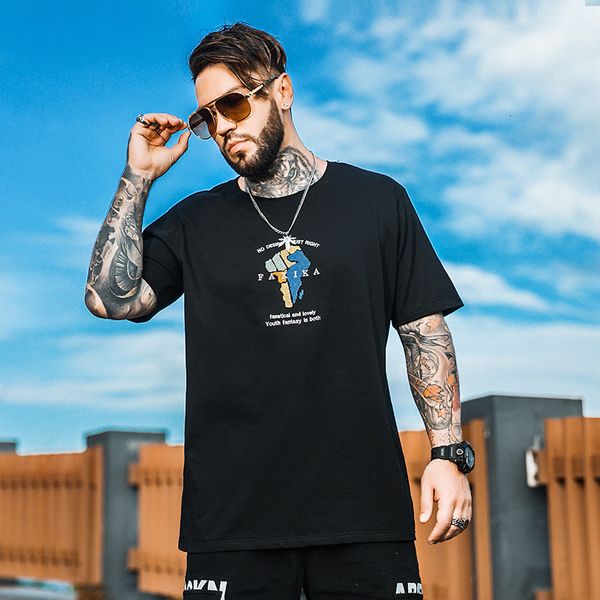 tee 2021 will see fist embroidered oversized t-shirt male let black fat man the-neck cotton shirt clothes, White;black
tee 2021 will see fist embroidered oversized t-shirt male let black fat man the-neck cotton shirt clothes, White;black