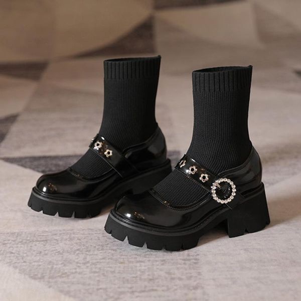 boots 2021 autumn winter fashion womens black thick bottom waterproof platform elasticity tube socks short
boots 2021 autumn winter fashion womens black thick bottom waterproof platform elasticity tube socks short