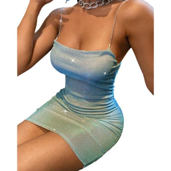 casual dresses women slim shiny chain spaghetti straps solid backless sleeveless bodycon mini dress summer women's 2021, Black;gray
casual dresses women slim shiny chain spaghetti straps solid backless sleeveless bodycon mini dress summer women's 2021, Black;gray