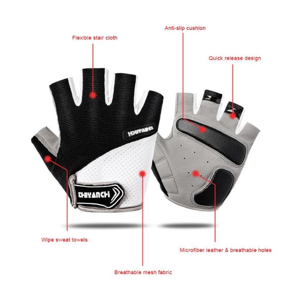 cycling gloves 1pcs bike half-finger sport anti-slip -absorbing for men women adjustable breathable mtb, Black
cycling gloves 1pcs bike half-finger sport anti-slip -absorbing for men women adjustable breathable mtb, Black