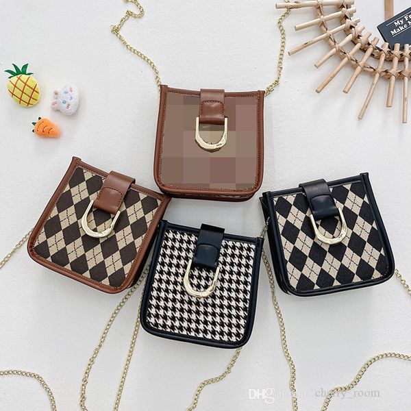 designer kids casual hanbags spring children rhombic chain small wallet ins girl's mobile phone bags mini checkered one shoulder purse, Black
designer kids casual hanbags spring children rhombic chain small wallet ins girl's mobile phone bags mini checkered one shoulder purse, Black