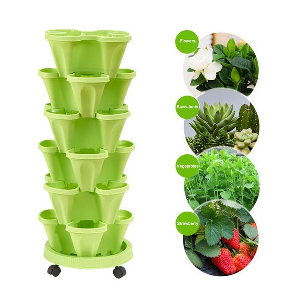 stack-up type stereoscopic flower pot plastic stackable vertical plant for garden home hr planters & pots
stack-up type stereoscopic flower pot plastic stackable vertical plant for garden home hr planters & pots