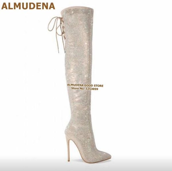 boots almudena thin high heel lace-up bling tall full crystal embellished party shoes bride pumps charming rhinestone shoe, Black
boots almudena thin high heel lace-up bling tall full crystal embellished party shoes bride pumps charming rhinestone shoe, Black