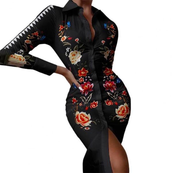 casual dresses turn-down collar buttons closure women dress long sleeve striped print floral waist tight bodycon slim ladies, Black;gray
casual dresses turn-down collar buttons closure women dress long sleeve striped print floral waist tight bodycon slim ladies, Black;gray
