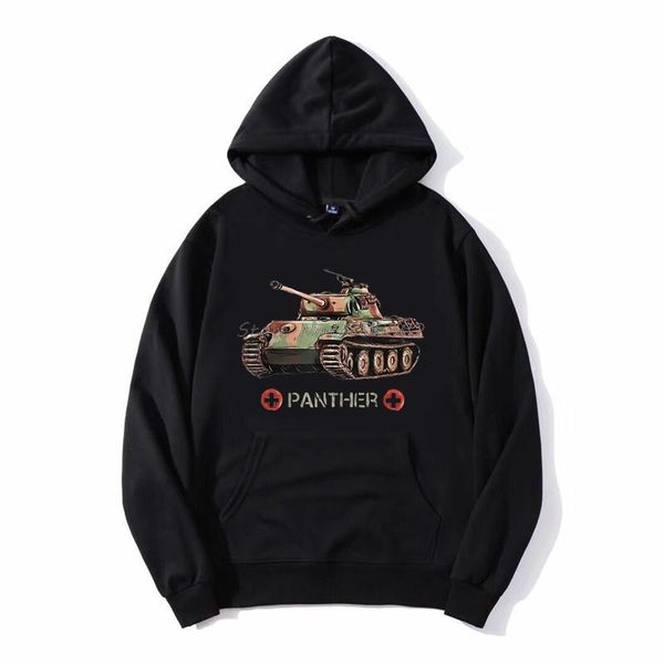 men's hoodies & sweatshirts fashion world war 2 german tank panther gift hoodie hip hop men hooded sweatshirt fleece streetwear jacket, Black
men's hoodies & sweatshirts fashion world war 2 german tank panther gift hoodie hip hop men hooded sweatshirt fleece streetwear jacket, Black