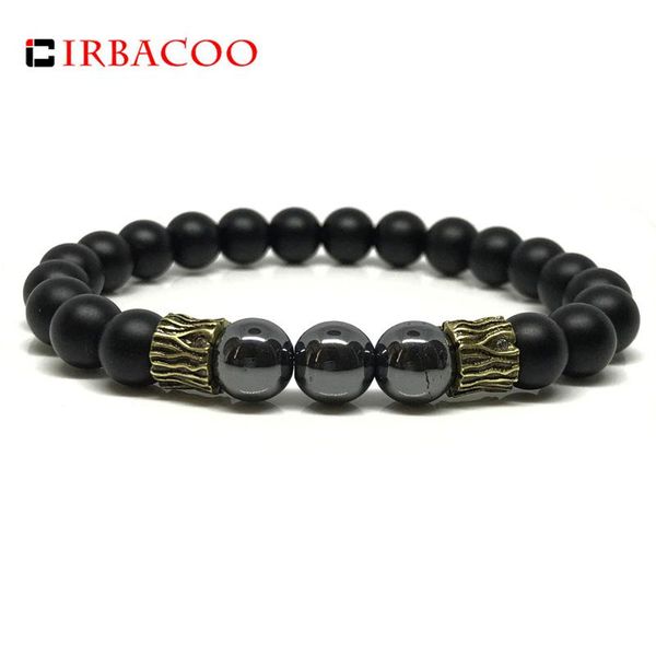 charm bracelets irbacoo 2021 trendy men's bracelet couple vintage gold cz bark with hematite, matte stone for men jewelry, Golden;silver
charm bracelets irbacoo 2021 trendy men's bracelet couple vintage gold cz bark with hematite, matte stone for men jewelry, Golden;silver