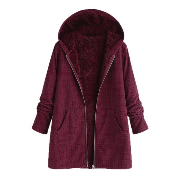 women's jackets womens autumn winter coats casual warm outwear hooded pockets vintage oversize ropa mujer woman plus size, Black;brown
women's jackets womens autumn winter coats casual warm outwear hooded pockets vintage oversize ropa mujer woman plus size, Black;brown