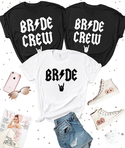 women's t-shirt rock bride t-shirt, heavy metal bride, bridesmaid t-shirts, bachelorette party hen bridal, White
women's t-shirt rock bride t-shirt, heavy metal bride, bridesmaid t-shirts, bachelorette party hen bridal, White