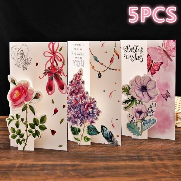 greeting cards 5pcs/ fine christmas card creative bouquet message blessing thank you birthday
greeting cards 5pcs/ fine christmas card creative bouquet message blessing thank you birthday