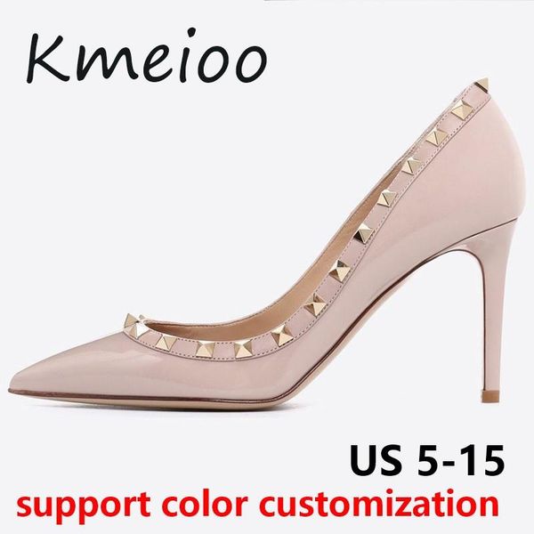 sandals friczot female american size 5-15 rivet heels paint leather shoes fine heheel 10cm dress party, Black
sandals friczot female american size 5-15 rivet heels paint leather shoes fine heheel 10cm dress party, Black