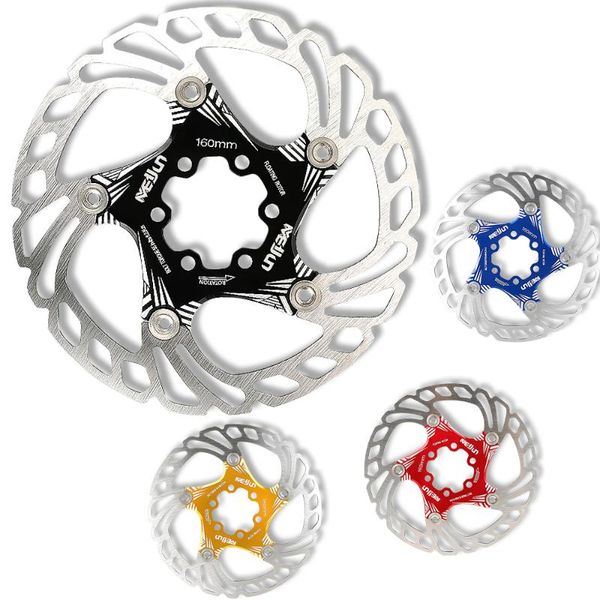 bike brakes meijun mountain mtb disc brake rotor 6/7 inches 160mm 180mm 5 holes floating with t25 screws
bike brakes meijun mountain mtb disc brake rotor 6/7 inches 160mm 180mm 5 holes floating with t25 screws