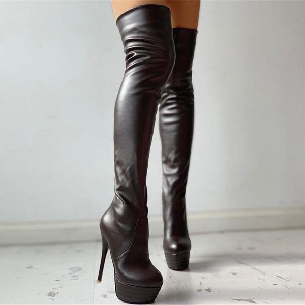 boots fashion women thigh high shoes 2021 autumn thin heels round toe platforms boot female black over the knee long
boots fashion women thigh high shoes 2021 autumn thin heels round toe platforms boot female black over the knee long