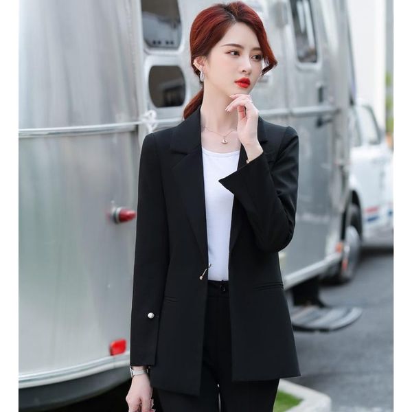 arrival fashion ladies black blazer women coat and jacket elegant work office uniform styles ol women's suits & blazers, White;black
arrival fashion ladies black blazer women coat and jacket elegant work office uniform styles ol women's suits & blazers, White;black