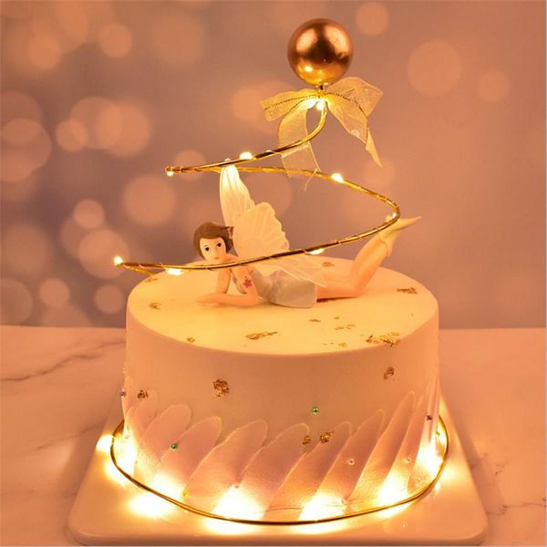 party decoration 1pcs fairy rotating wire cake er art spiral baking tools dessert table wedding decorations
party decoration 1pcs fairy rotating wire cake er art spiral baking tools dessert table wedding decorations