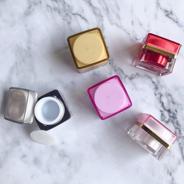 storage bottles & jars 5ml cosmetic makeup container empty refillable series perfume gel small round square bottle little cream jar
storage bottles & jars 5ml cosmetic makeup container empty refillable series perfume gel small round square bottle little cream jar