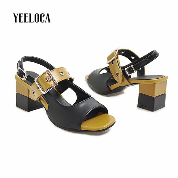 summer sandals women open toe shoes woman metal decoration high heels mixed colors fashion buckle strap, Black
summer sandals women open toe shoes woman metal decoration high heels mixed colors fashion buckle strap, Black
