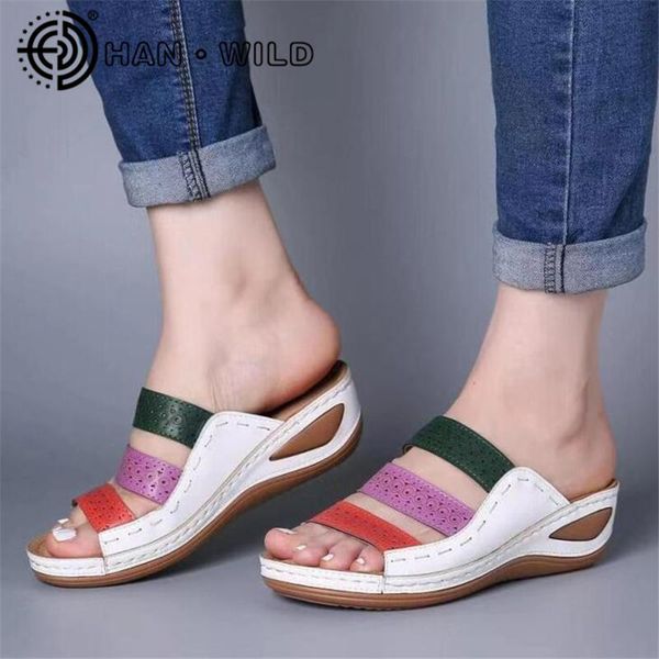 slippers 2021 summer women sandals ladies platform wedge slides beach shoes soft sole female open toe casual drop, Black
slippers 2021 summer women sandals ladies platform wedge slides beach shoes soft sole female open toe casual drop, Black