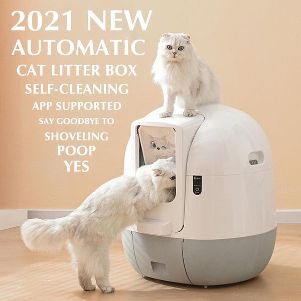 other cat supplies petjc 2021 automatic litter box large fully enclosed smart electric toilet anti-sand
other cat supplies petjc 2021 automatic litter box large fully enclosed smart electric toilet anti-sand