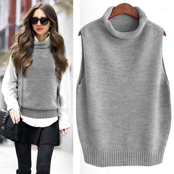 women's vests fashion winter vest women solid sleeveless female knitted jackets womens coat females waistcoats thickening trendy ladies, Black;white
women's vests fashion winter vest women solid sleeveless female knitted jackets womens coat females waistcoats thickening trendy ladies, Black;white