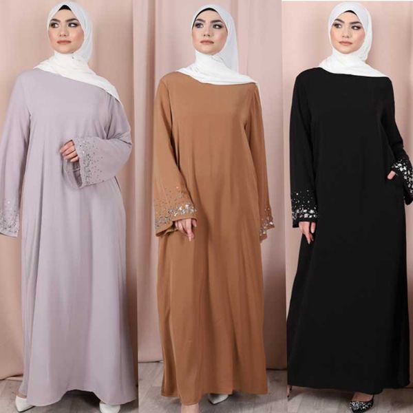 ethnic clothing women muslim dubai abaya flare long sleeve maxi dress beading patchwork turkey hijab robe kaftan middle east islamic for fem, Red
ethnic clothing women muslim dubai abaya flare long sleeve maxi dress beading patchwork turkey hijab robe kaftan middle east islamic for fem, Red
