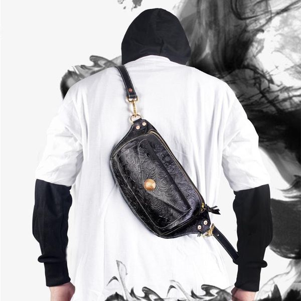 handmade genuine leather women men belt bag waist hip bum chest bags travel shoulder crossbody portable
handmade genuine leather women men belt bag waist hip bum chest bags travel shoulder crossbody portable